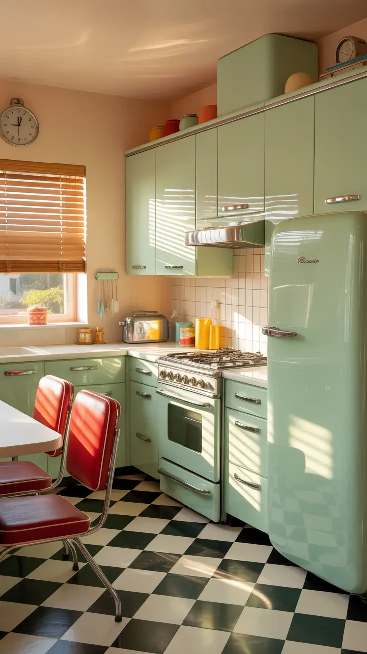 Modern Kitchen Ideas 2026 Retro Revival
