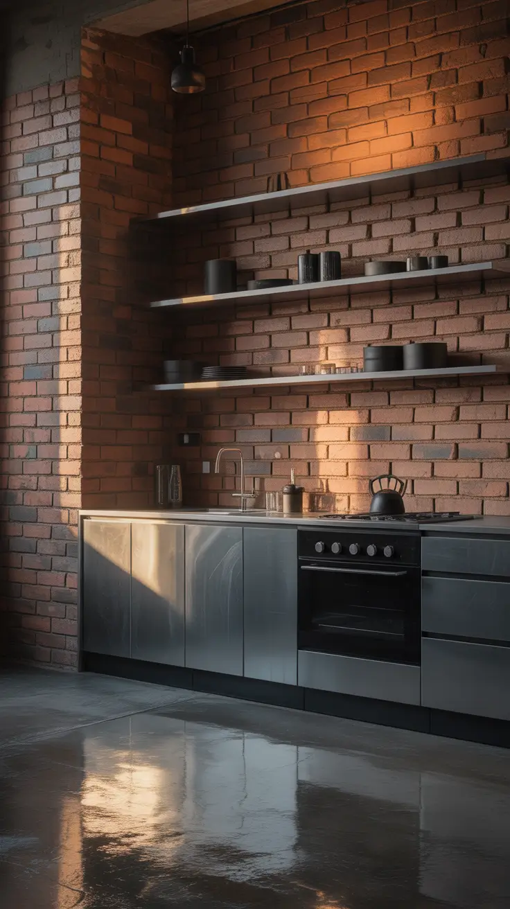 Modern Kitchen Ideas 2026 Industrial Edge