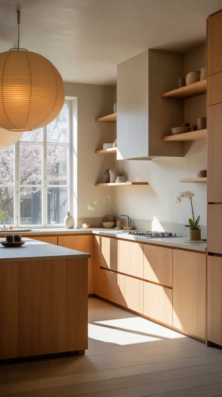 Modern Kitchen Ideas 2026 Japandi Balance