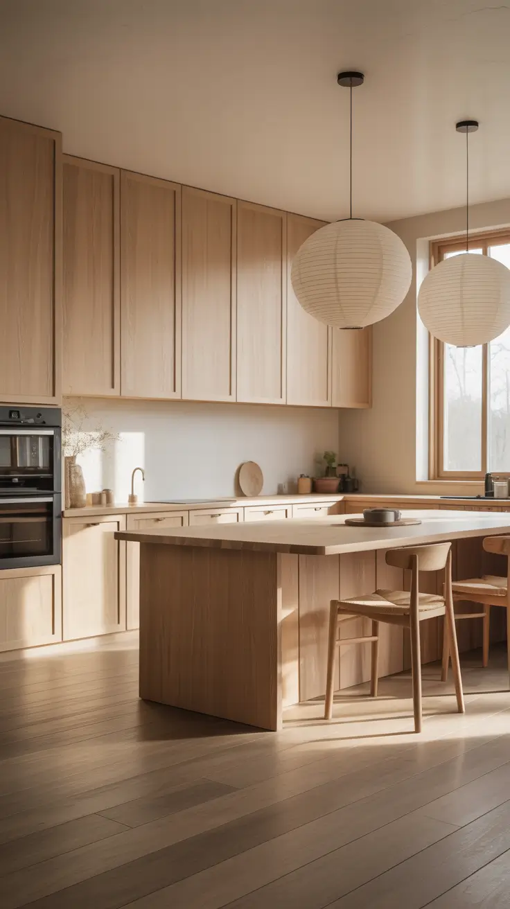 Modern Kitchen Ideas 2026 Japandi Balance