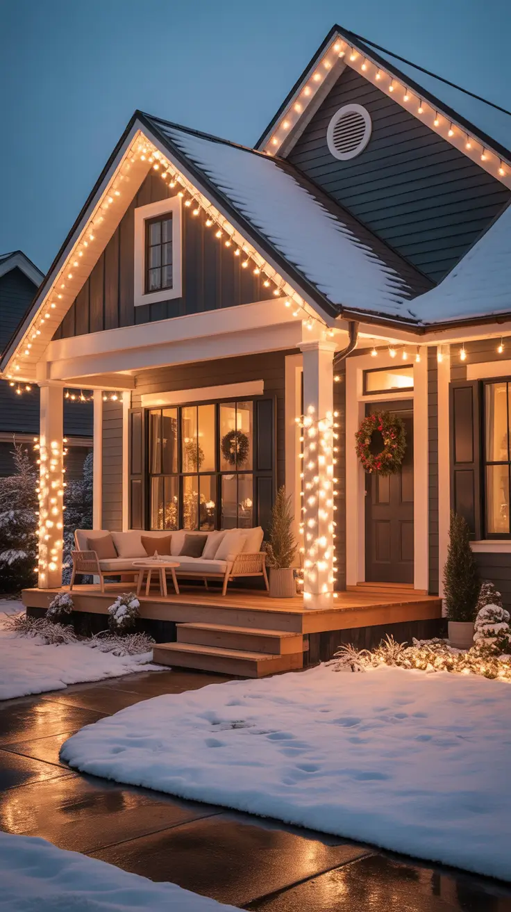 Warm White Christmas Lights Outdoor Magic With Warm White Christmas Lights