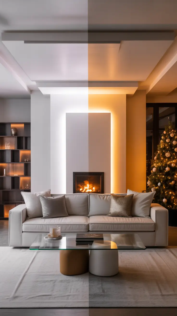 Warm White Christmas Lights 2025 White Vs Warm White Atmosphere