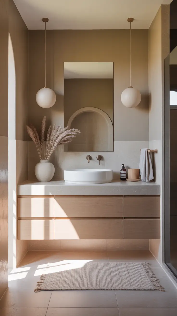 Beige Bathroom Trends That Feel Warm and Timeless