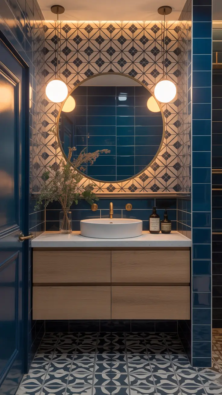 Half Bath Inspiration With Big Style Energy