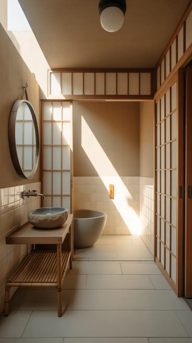 Bathroom Ideas 2026 Japandi Bathroom Serenity