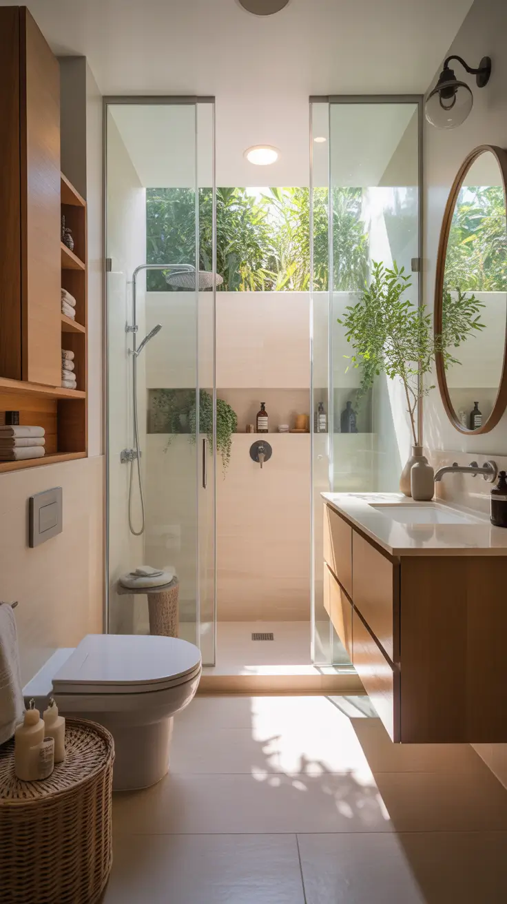 Small Full Bathroom Layouts That Feel Spacious
