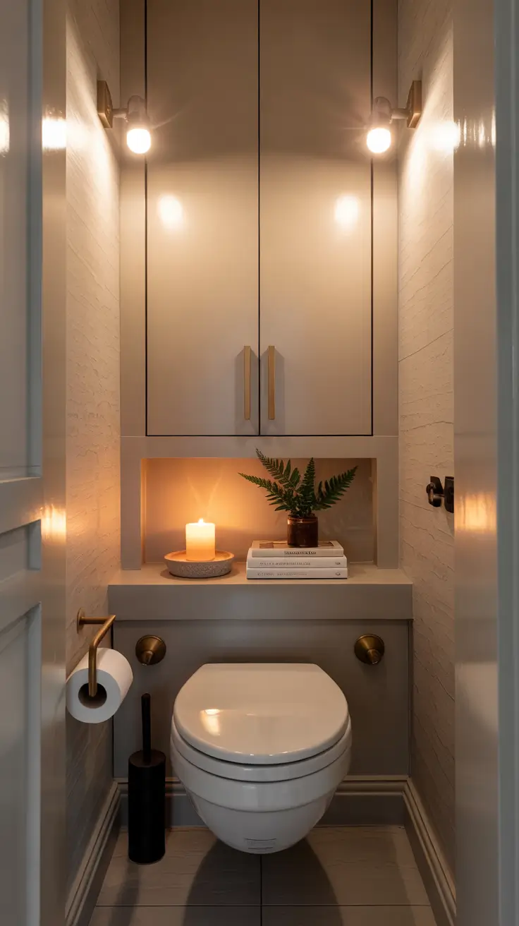 Bathroom organizer ideas 2026 Toilet Decor Ideas With Built In Storage For Tiny Bathrooms