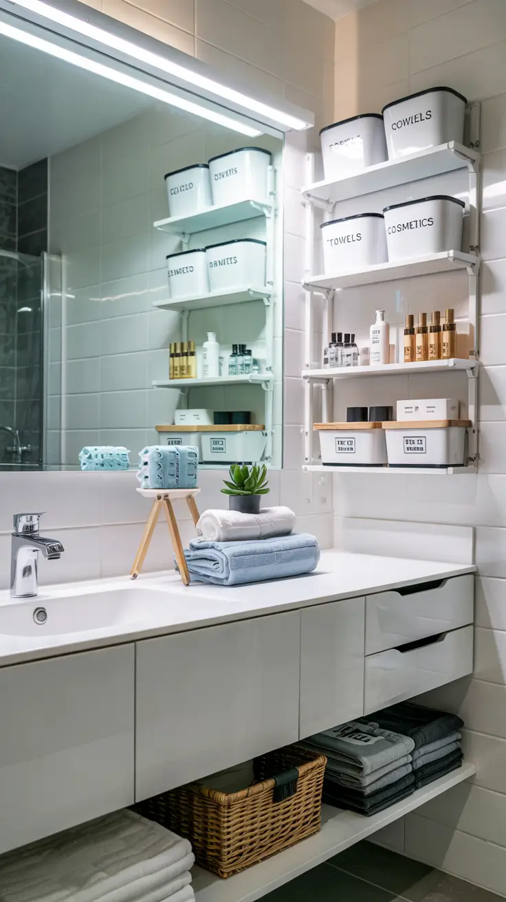 Bathroom organizer ideas Ikea bathroom organizer ideas and hacks