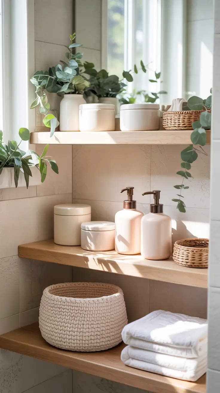 Bathroom organizer ideas Aesthetic bathroom decor storage ideas for a Pinterest worthy look