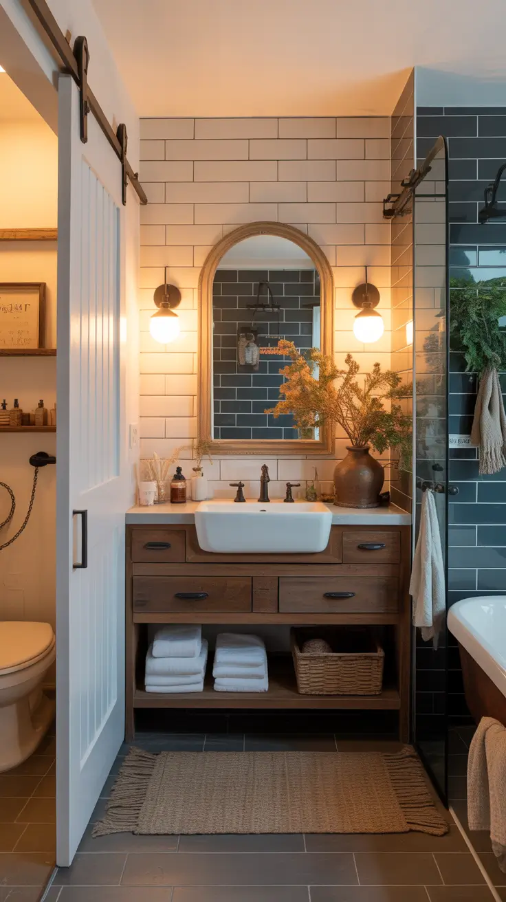 Bathroom remodel ideas 2026 – Modern Farmhouse Bathroom Ideas