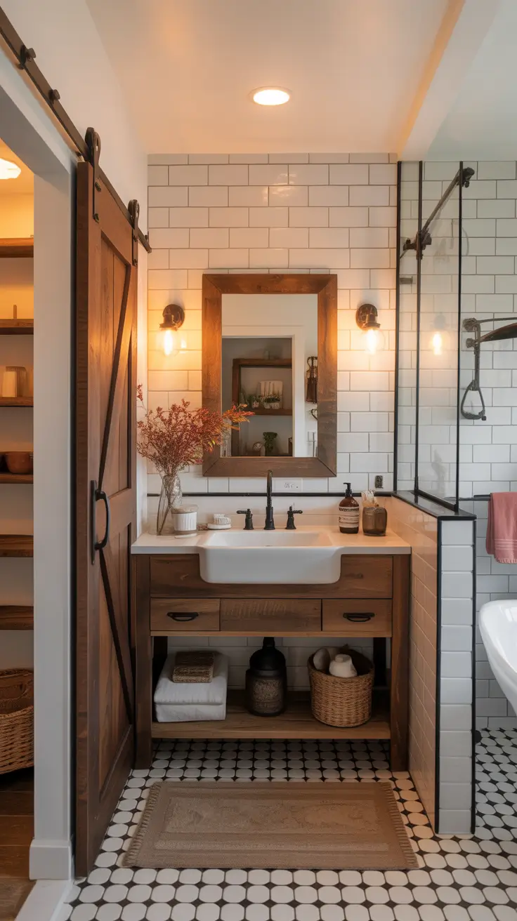 Bathroom remodel ideas 2026 – Modern Farmhouse Bathroom Ideas