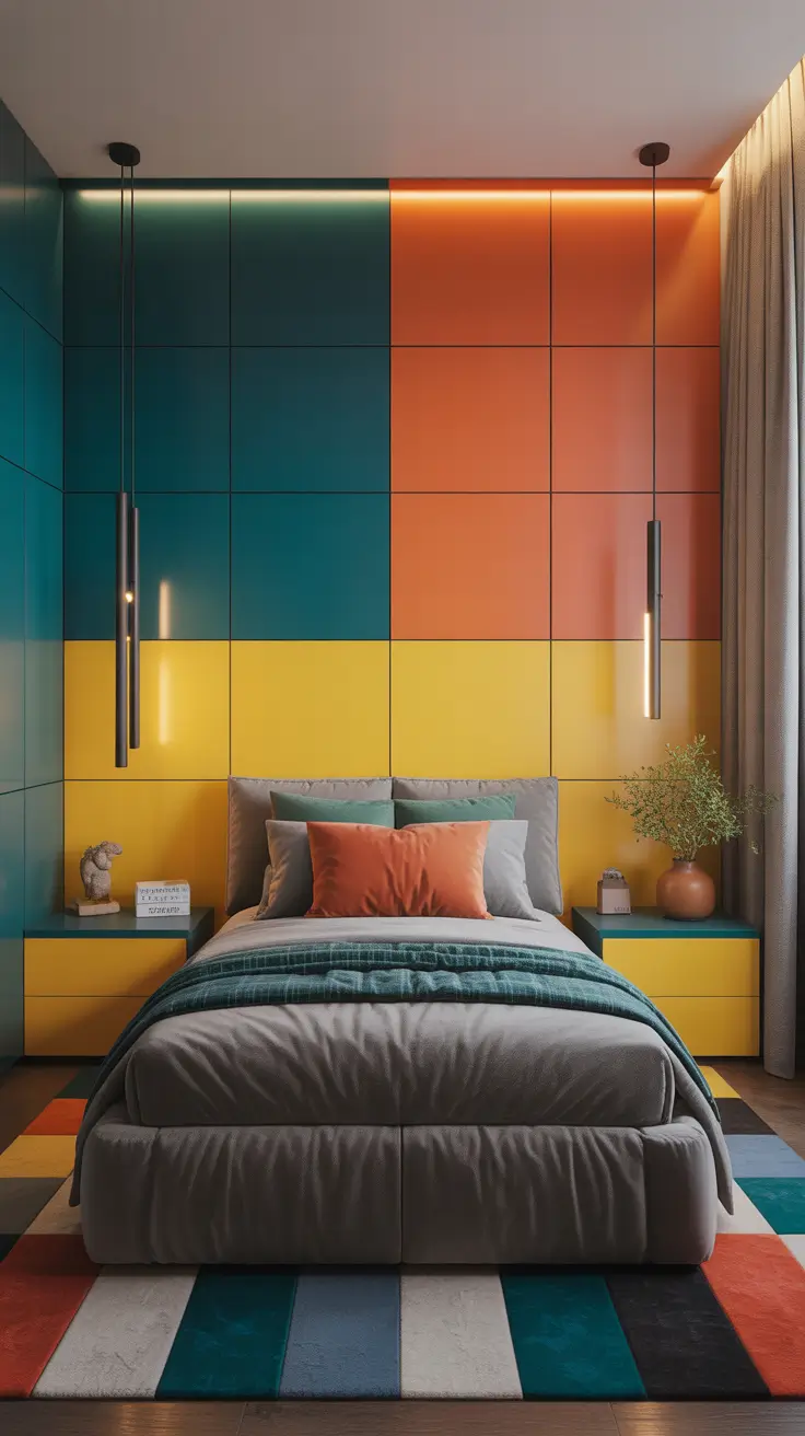 Boys bedroom ideas 2026 Colorful modern boys bedroom for 2026