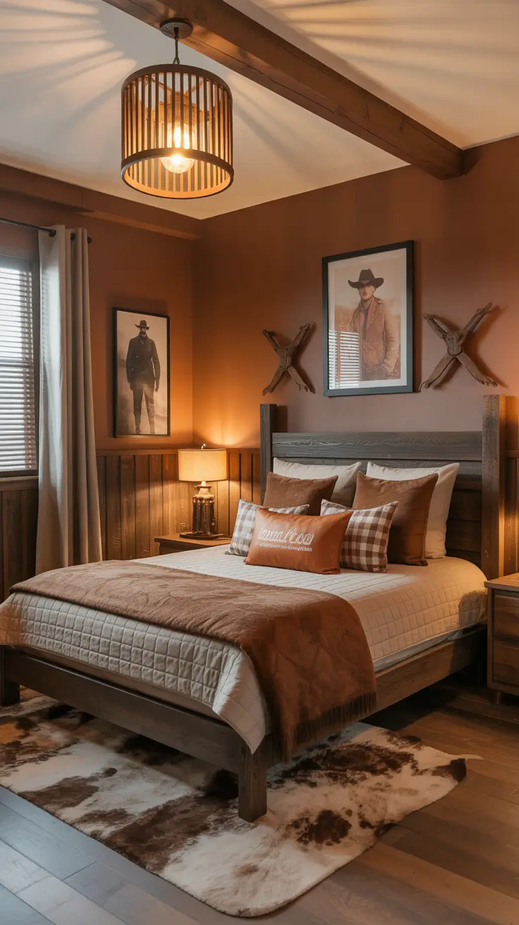 Boys bedroom ideas 2026 Modern Western boys bedroom theme