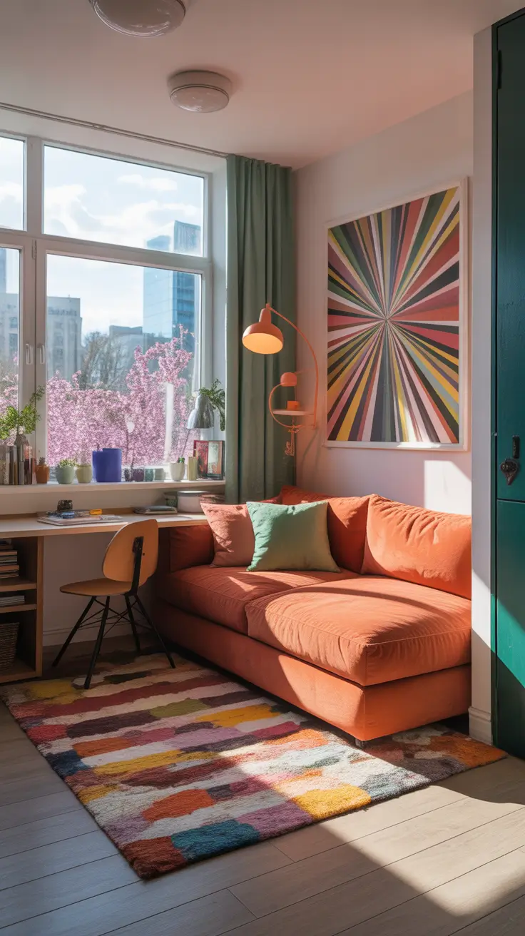 Compact Living Room Ideas 2026 The Joy Of Color In Compact Spaces