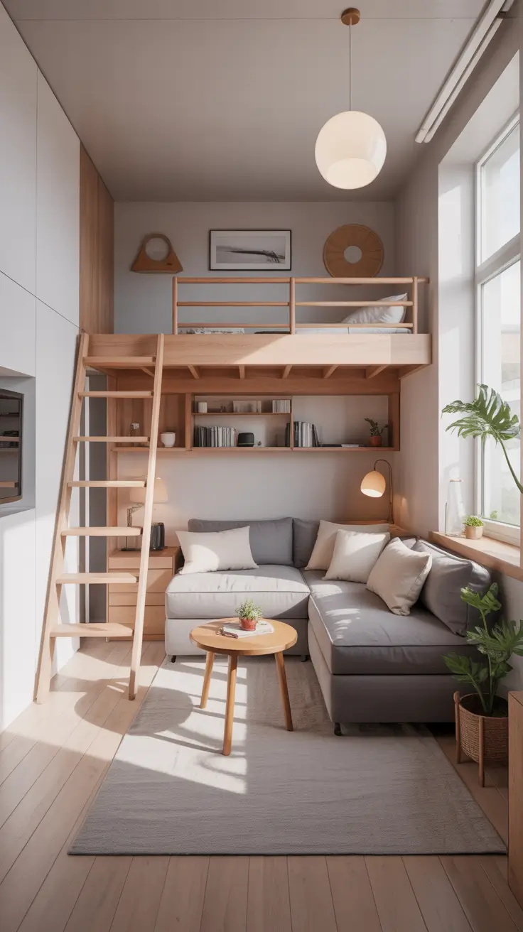 Compact Living Room Ideas 2026 Multi-Level Design The Loft Revolution