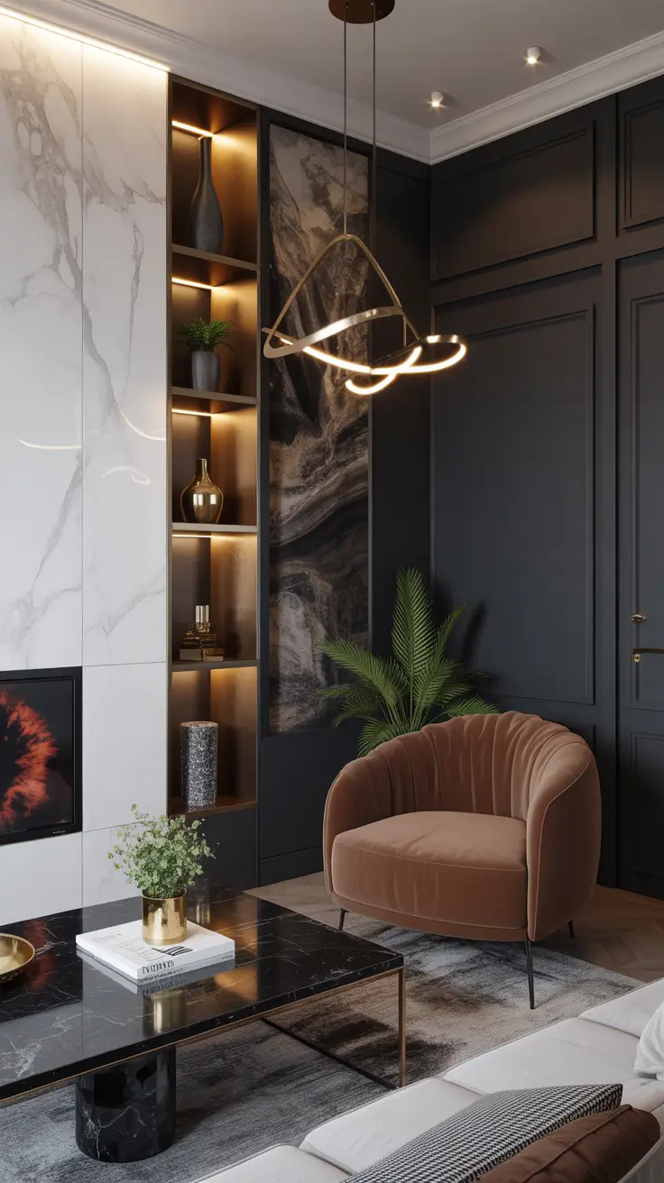 Compact Living Room Ideas 2026 Compact Luxury High-End Finishes In Mini Spaces