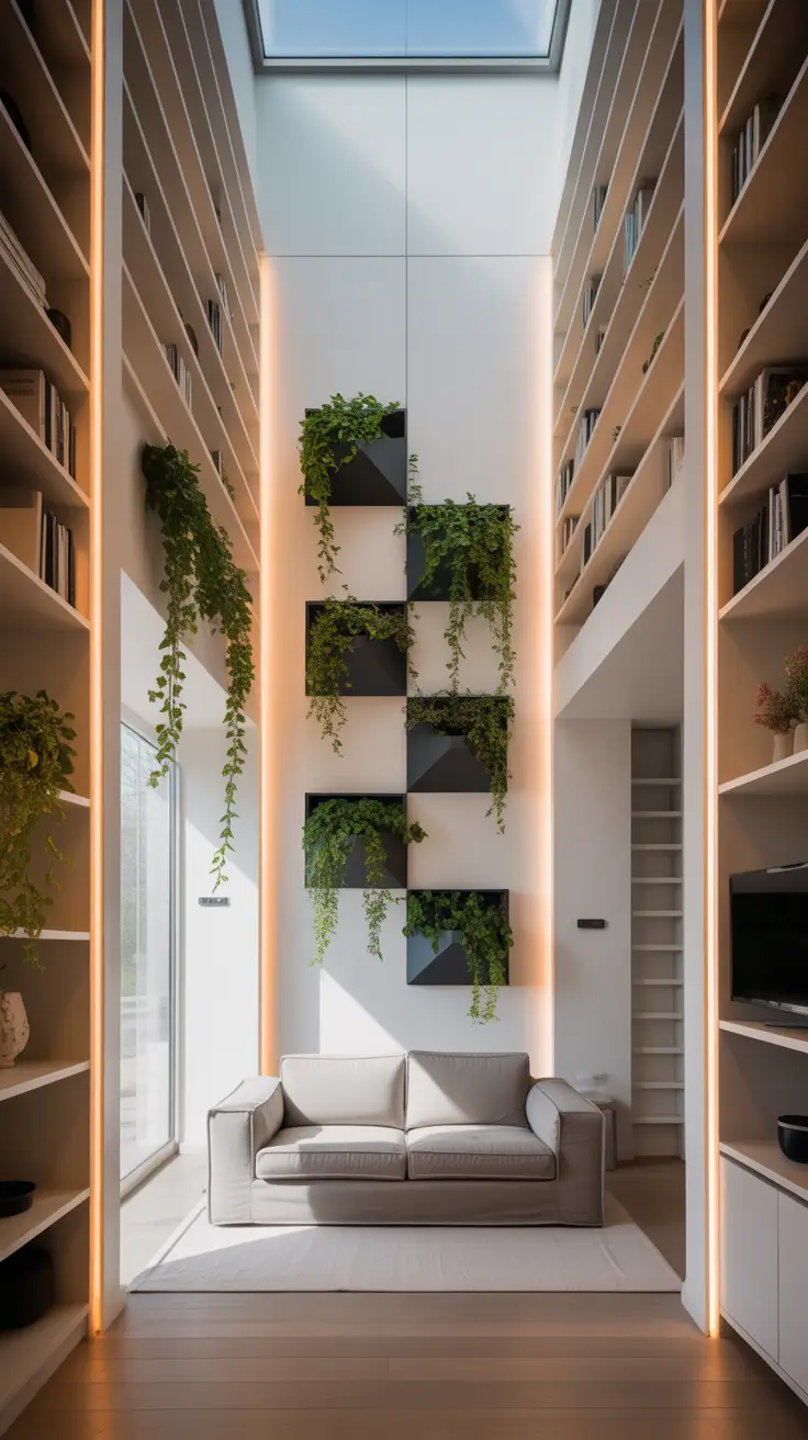 Compact Living Room Ideas 2026 Using Vertical Space Like a Pro