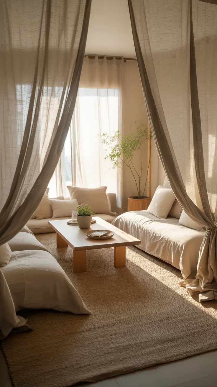 Compact Living Room Ideas 2026 Zen Minimalism For Peaceful Living