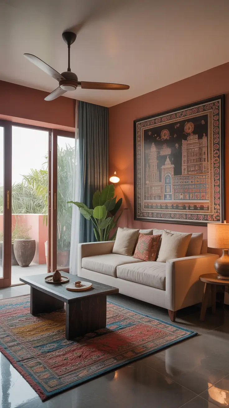 Compact Living Room Ideas 2026 Modern Indian Apartments With A Global Soul