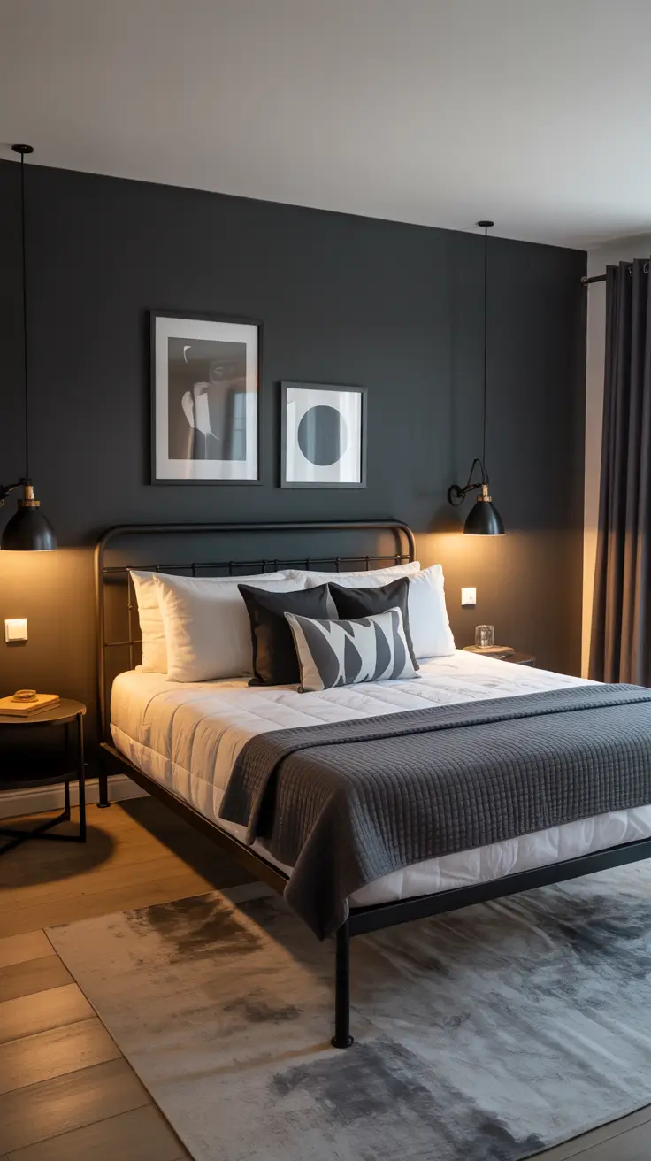 Guest Bedroom Ideas 2026 Black Bed Frame