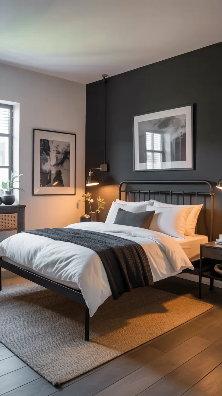 Guest Bedroom Ideas 2026 Black Bed Frame