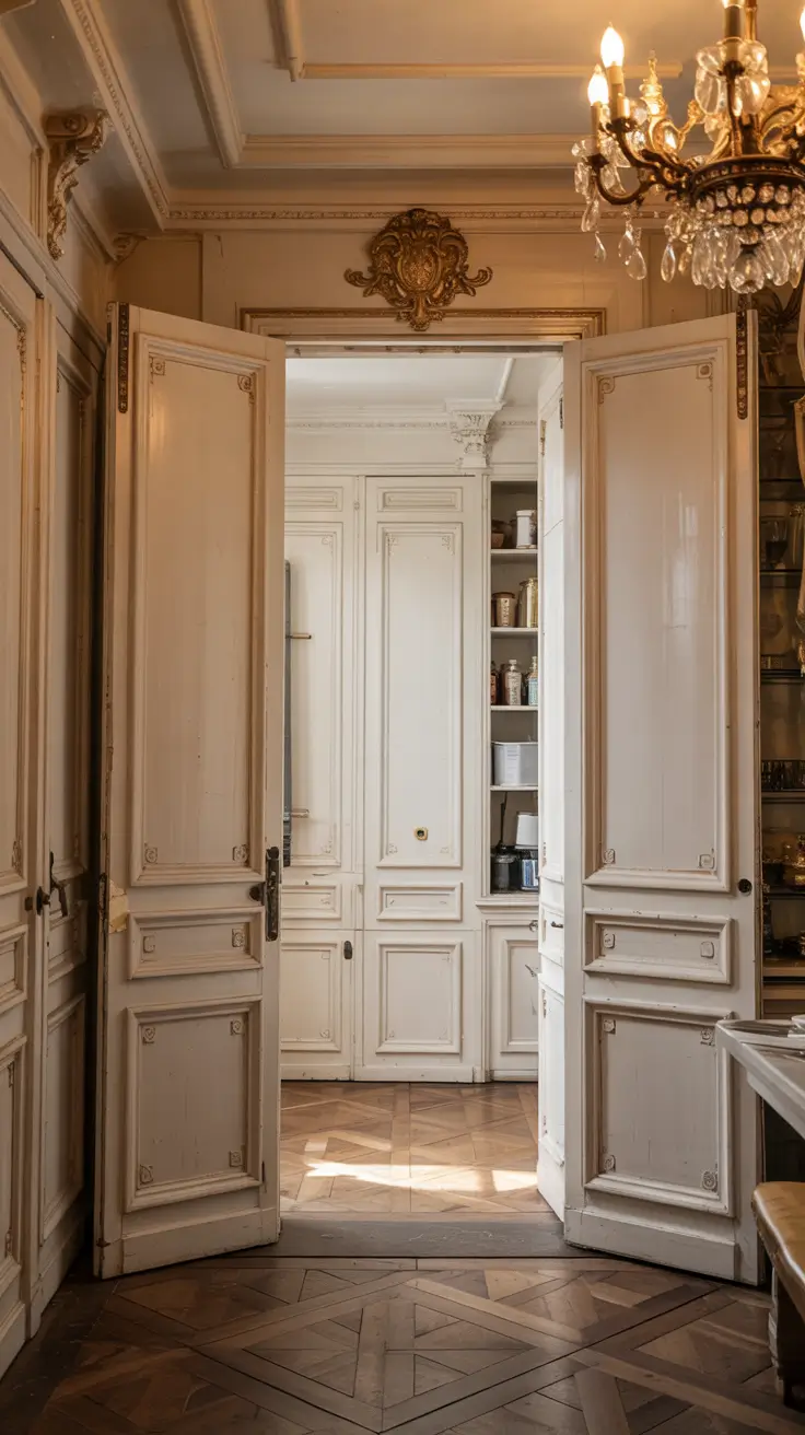 Hidden pantry ideas 2026 – When Doors Walk The Line Between Pantry Entry And Wall Paneling