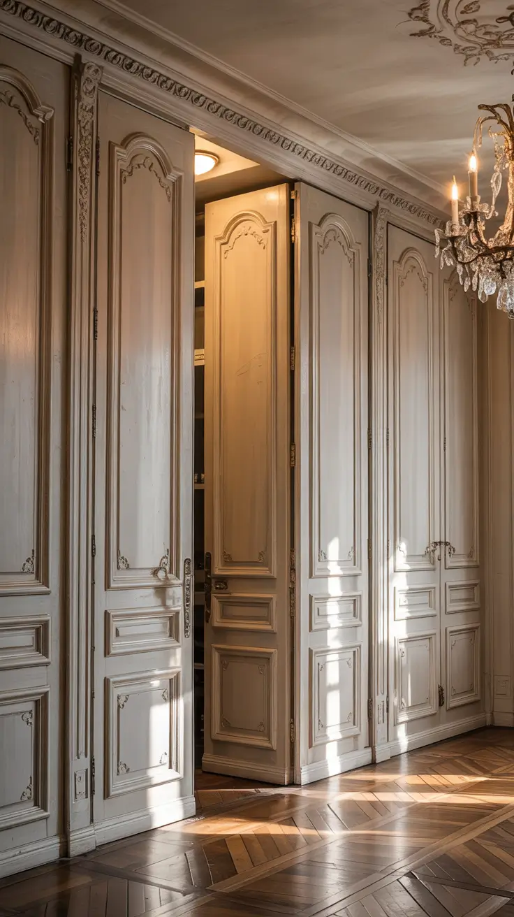 Hidden pantry ideas 2026 – When Doors Walk The Line Between Pantry Entry And Wall Paneling