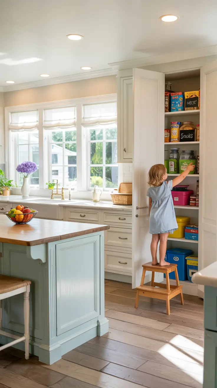 Hidden pantry ideas 2026 Family Friendly Kitchen Ideas With A Concealed Pantry