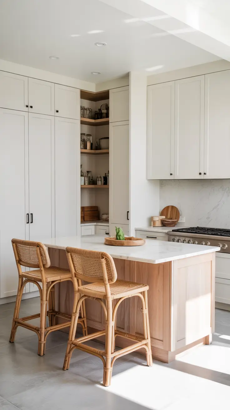 Hidden pantry ideas 2026 U Shaped Kitchen Hidden Pantry Solutions That Feel Effortless