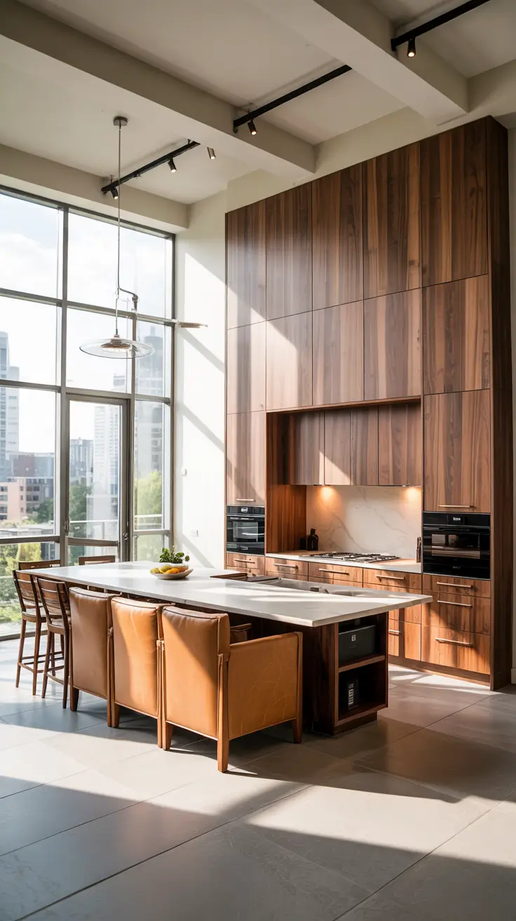 Hidden pantry ideas 2026 Open Concept Kitchen Layout With An Invisible Pantry Wall