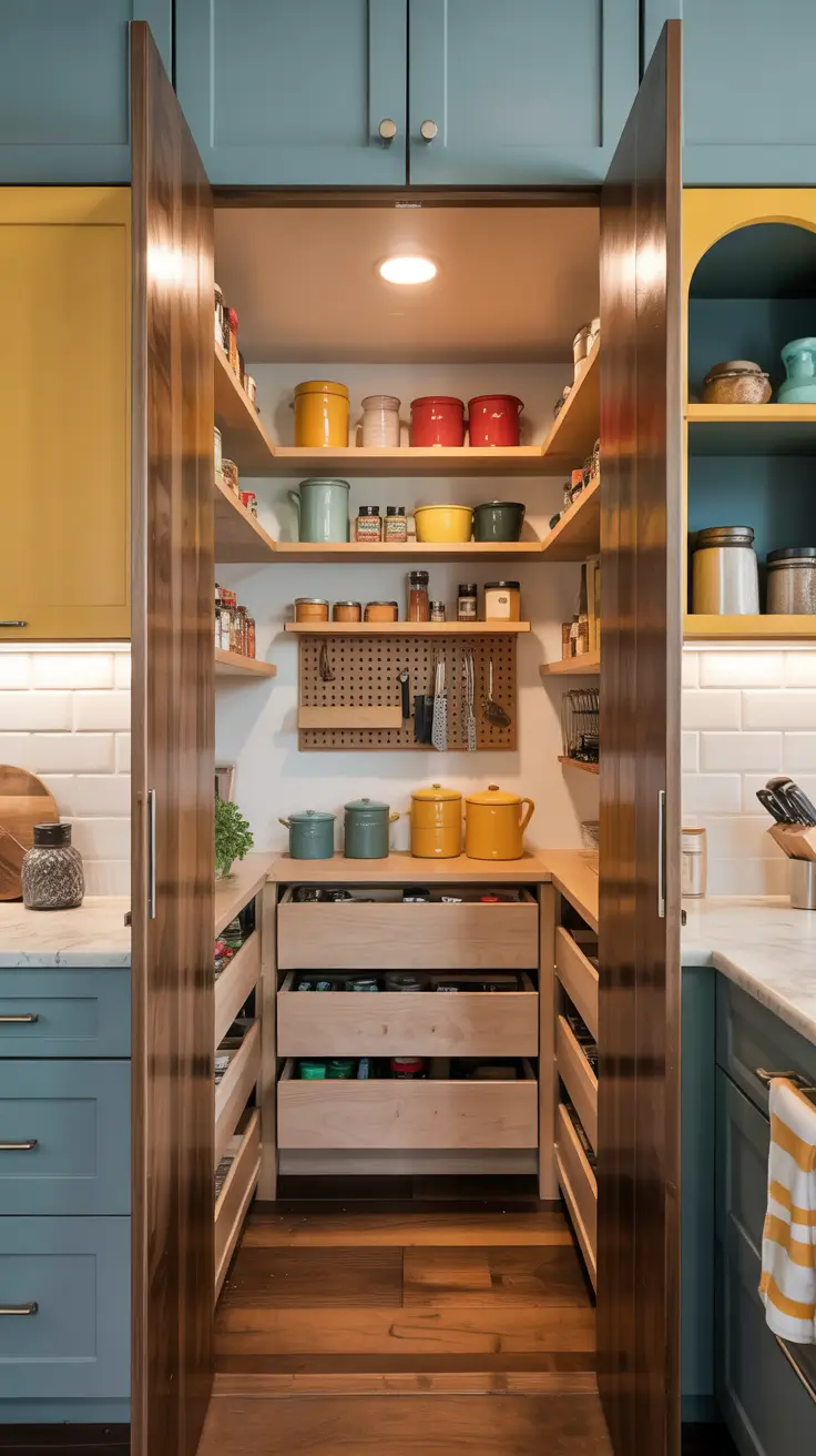 Hidden pantry ideas 2026 From Simple Cupboard To Full On Hidden Pantry Transformation