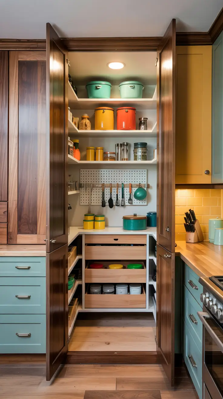 Hidden pantry ideas 2026 From Simple Cupboard To Full On Hidden Pantry Transformation