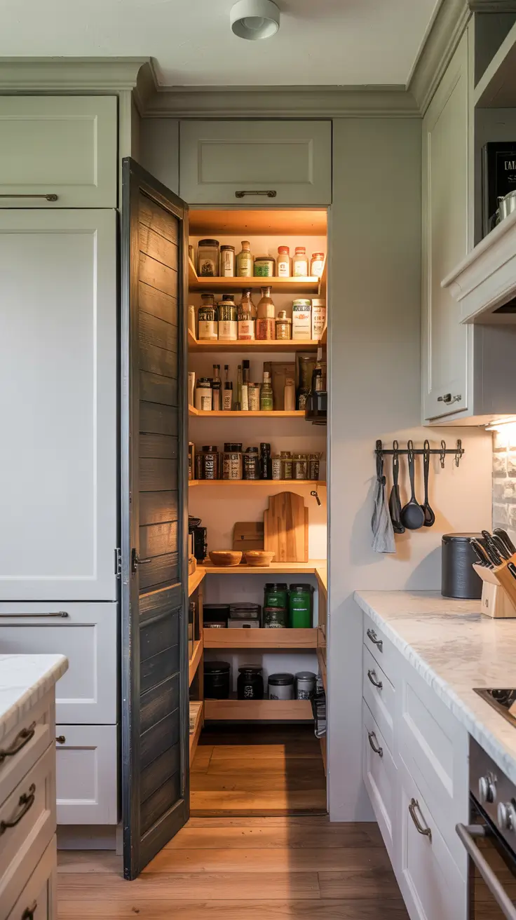 Hidden pantry ideas 2026 Small Kitchen Hidden Pantry Tricks That Actually Work
