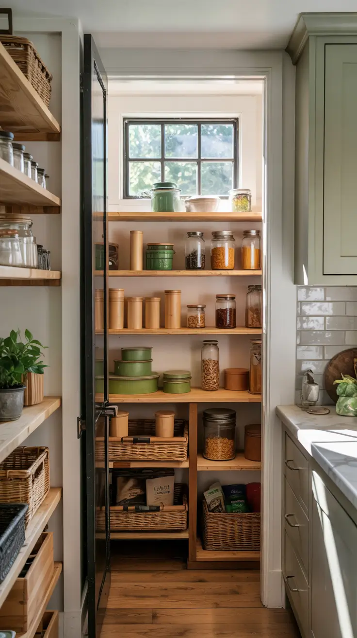 Hidden pantry ideas 2026 Sustainable Materials For Future Ready Hidden Pantry Ideas