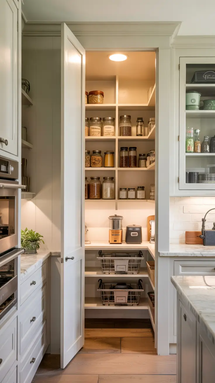Hidden pantry ideas 2026 – Smart Walk In Hidden Pantry Ideas For Busy Kitchens