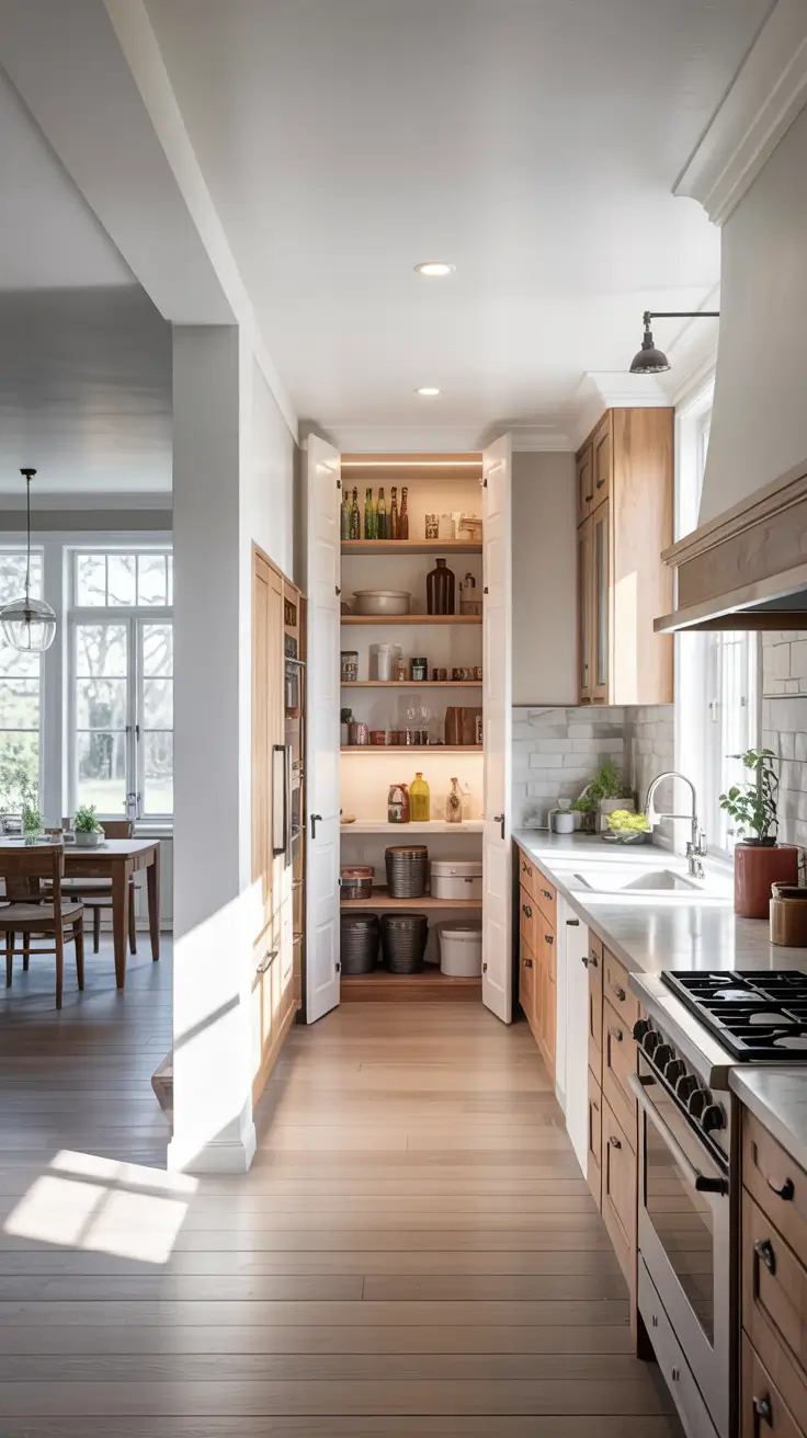 Hidden pantry ideas 2026 – Floor Plan Secrets For Placing A Hidden Pantry Behind The Kitchen
