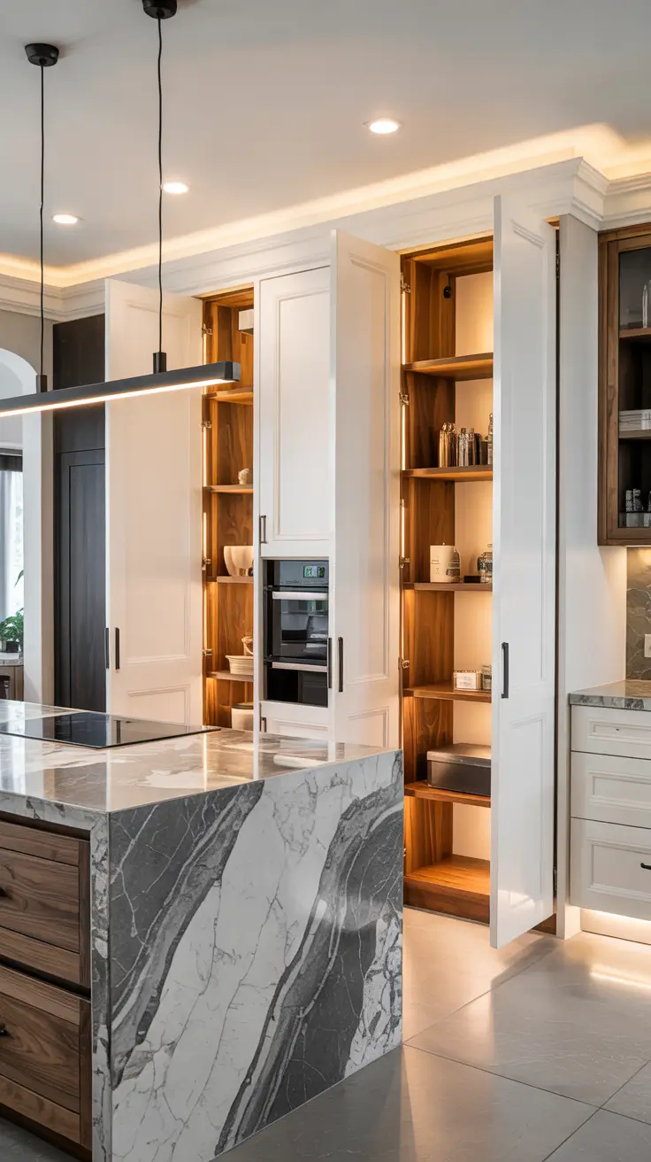 Hidden pantry ideas 2026 – Creating A Kitchen With Seamless Hidden Pantry Door Ideas