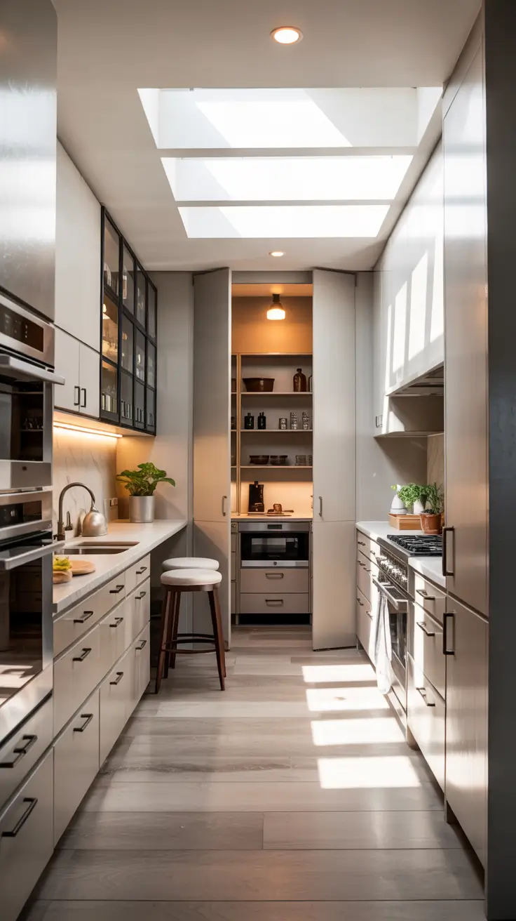 Hidden pantry ideas 2026 – Walk In Kitchens With Built In Hidden Pantry Zones