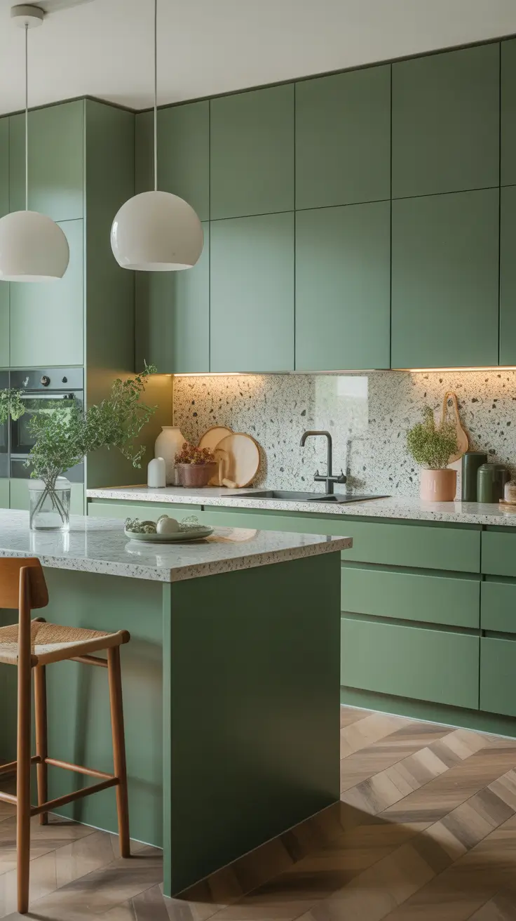 Kitchen colors ideas 2026 – Green Kitchens Leading The Trend Wave