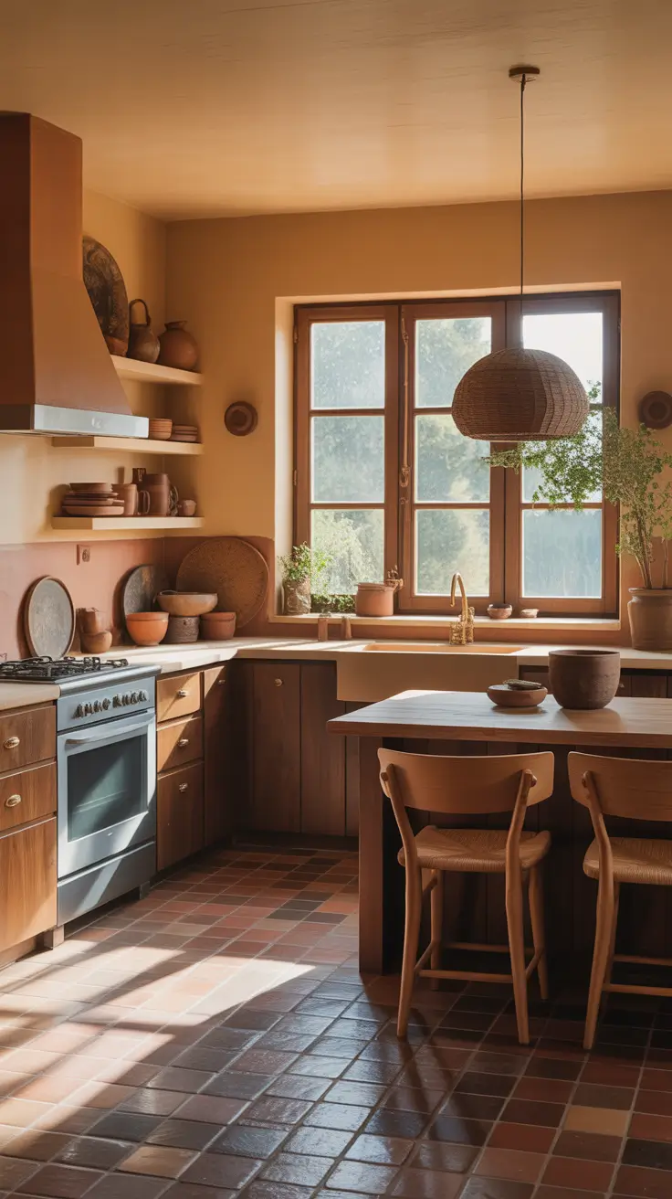 Kitchen colors ideas 2026 – Earth-Tone Kitchens Rooted In Warmth And Nature