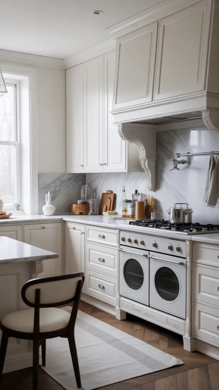 Kitchen colors ideas 2026 – Crisp White Cabinets Staying Timeless