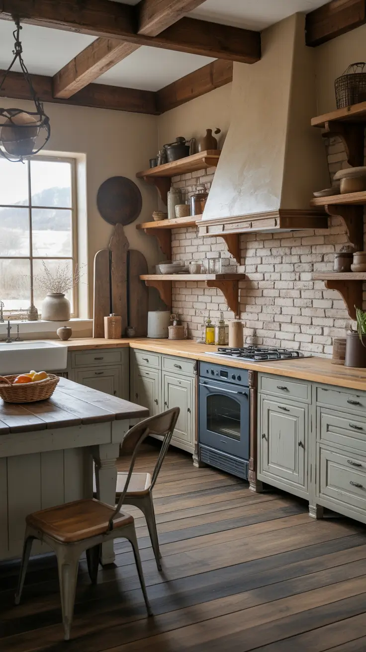 Kitchen colors ideas 2026 – Rustic Kitchen Shades With Soul And Texture