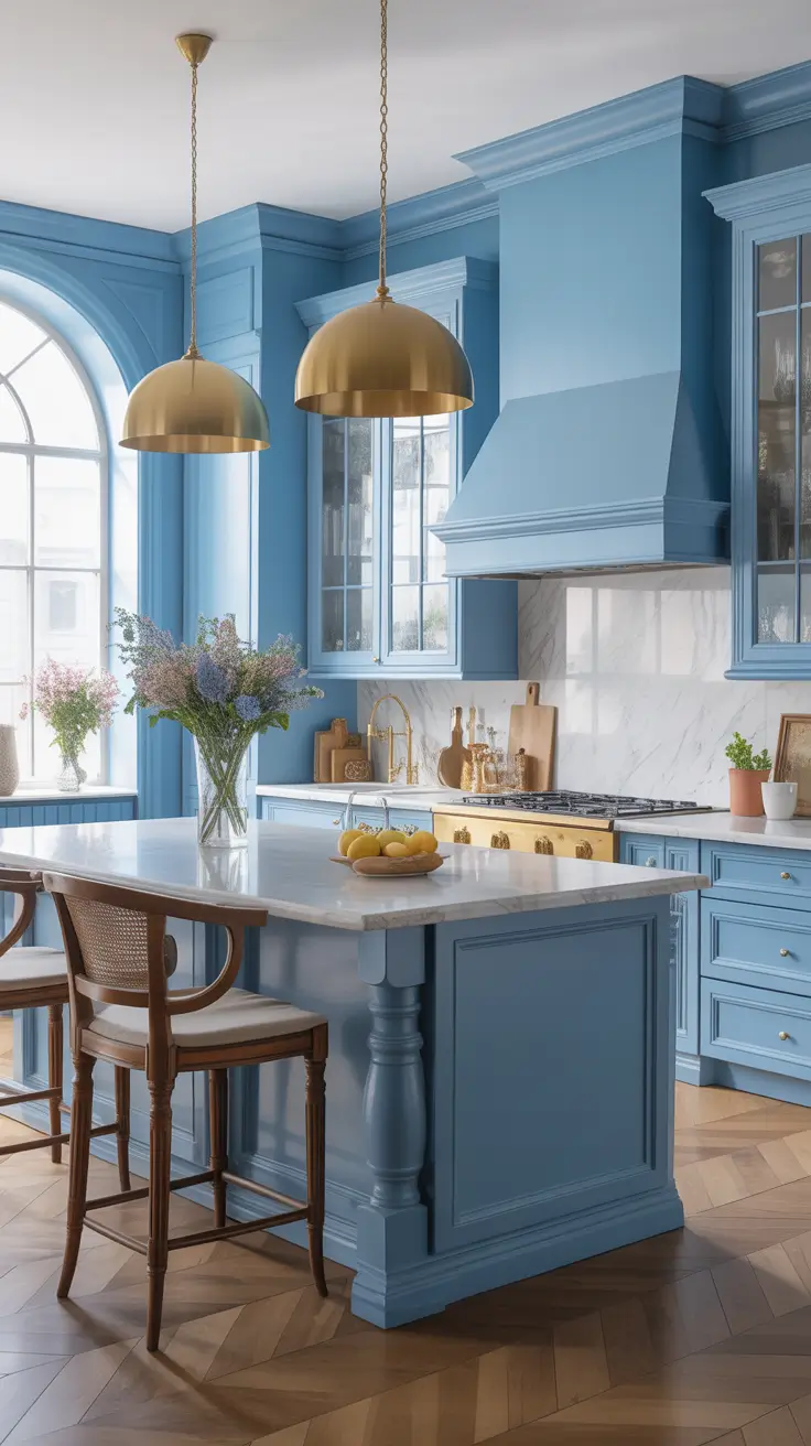 Kitchen colors ideas 2026 – Blue Kitchens Taking Over The Trend Boards