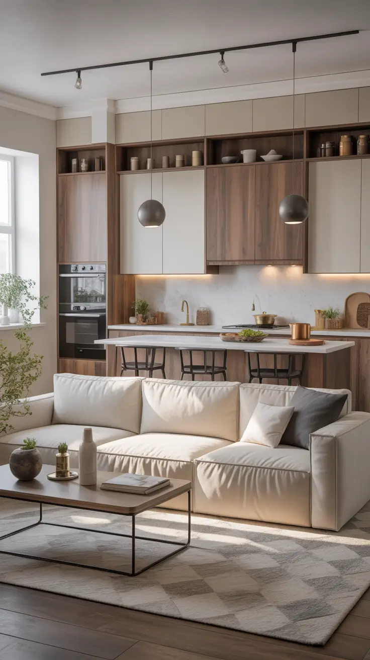 Living room remodel ideas 2026 Kitchen-Inspired Living Room Remodel Ideas