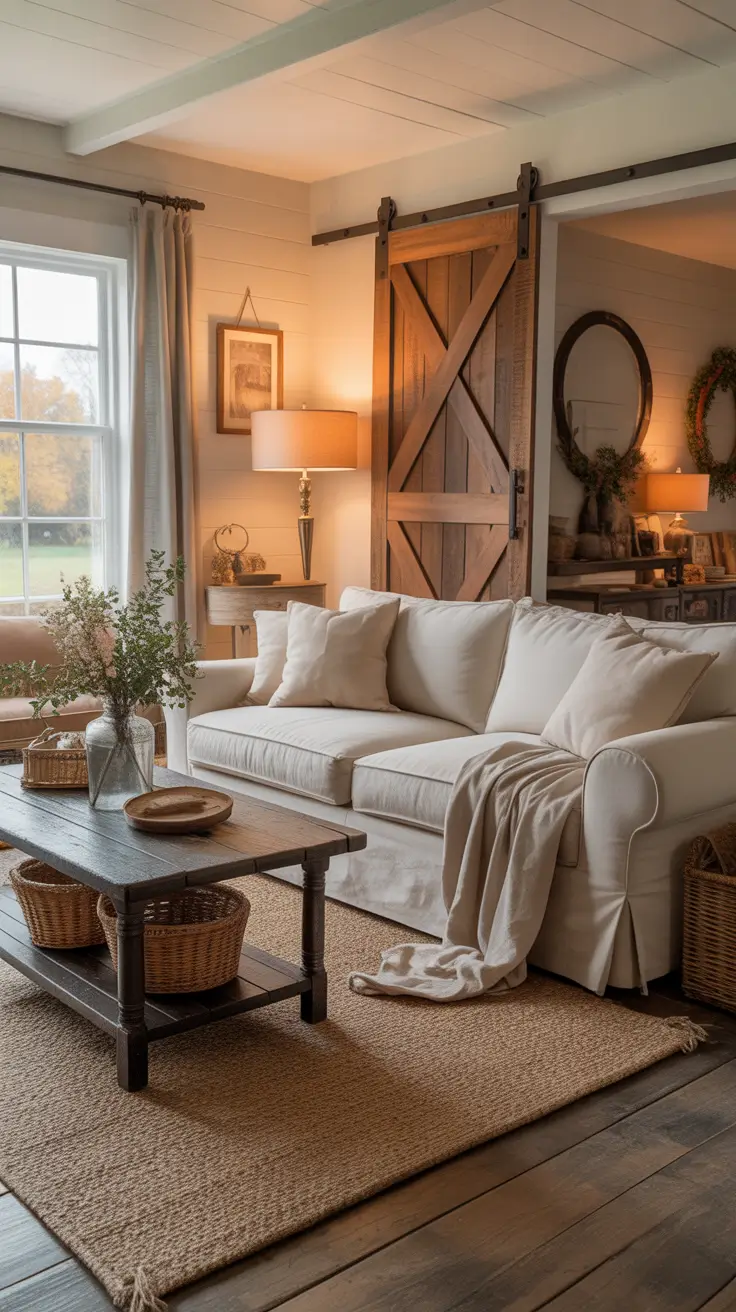 Living room remodel ideas 2026 Budget Farmhouse plus Rustic Living Room Ideas