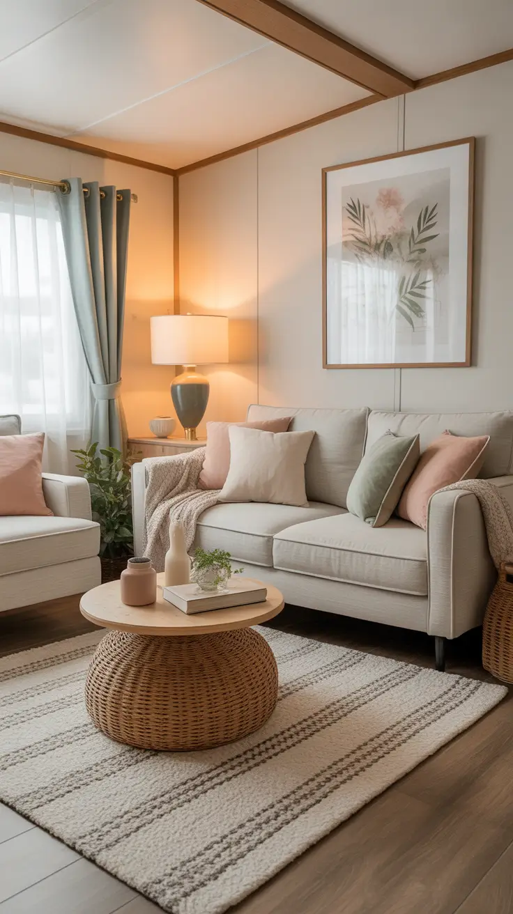 Living room remodel ideas 2026 Mobile Home Living Room Decorating Ideas