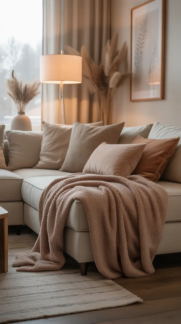 Living room remodel ideas 2026 Cozy Small Living Room Texture and Light Ideas