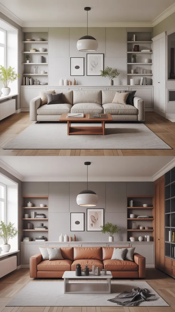 Living room remodel ideas 2026 – Before-and-After Living Room Transformations