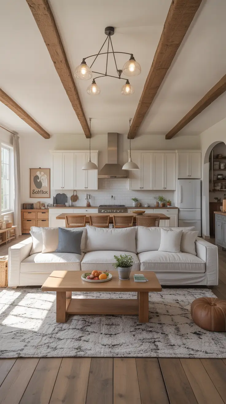 Living room remodel ideas 2026 Family-Friendly Open Concept Living Spaces