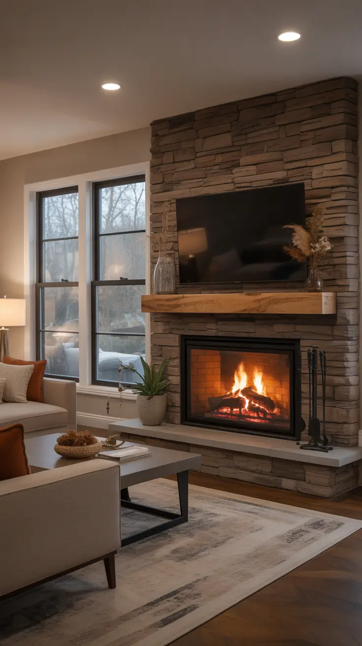 Living room remodel ideas 2026 – Living Room Fireplace Remodel Inspiration